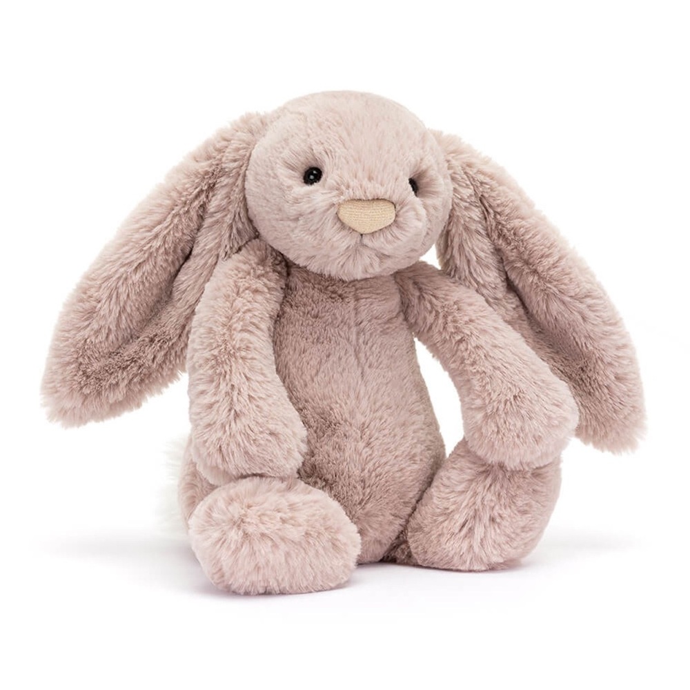 Jellycat Bashful Luxe Rosa Pink Bunny Rare! NWT!
